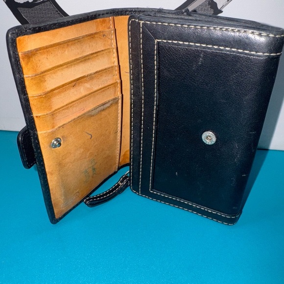 Coach Black Buckle Wallet - Picture 4 of 10